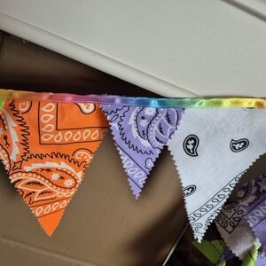 Vibrant Bandana Party Banner